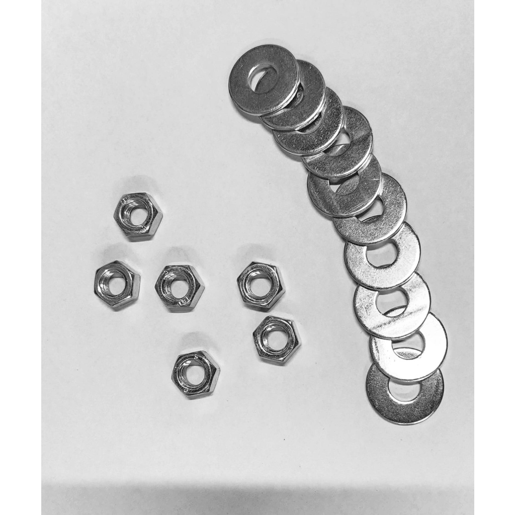 Washer OR Hex Nut 30pcs per pack Shopee Singapore