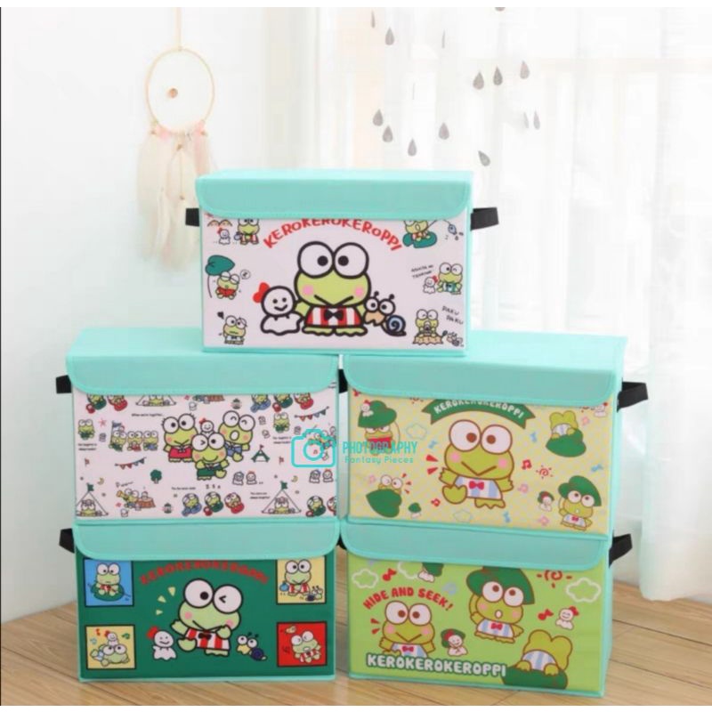 Kerokerokeroppi/Little Twin Star LTS Velcro Storage Box Foldable Box ...