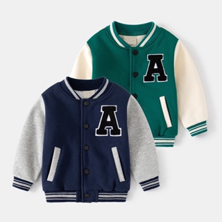 Bomber Shirt Letter A For A Stylish Baby