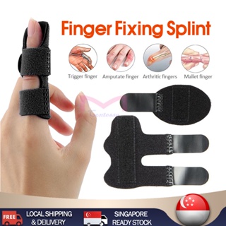 Finger Splint Adjustable Corrector Brace Trigger Fracture Fix Arthritis Pain Relief Finger Support Protector Strap