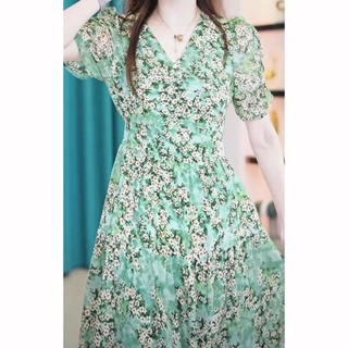 Image of thu nhỏ 2022 New Style Cheongsam dress Improved Tea Women Summer Young High-End Embroidered Fresh Elegant Everyday #7