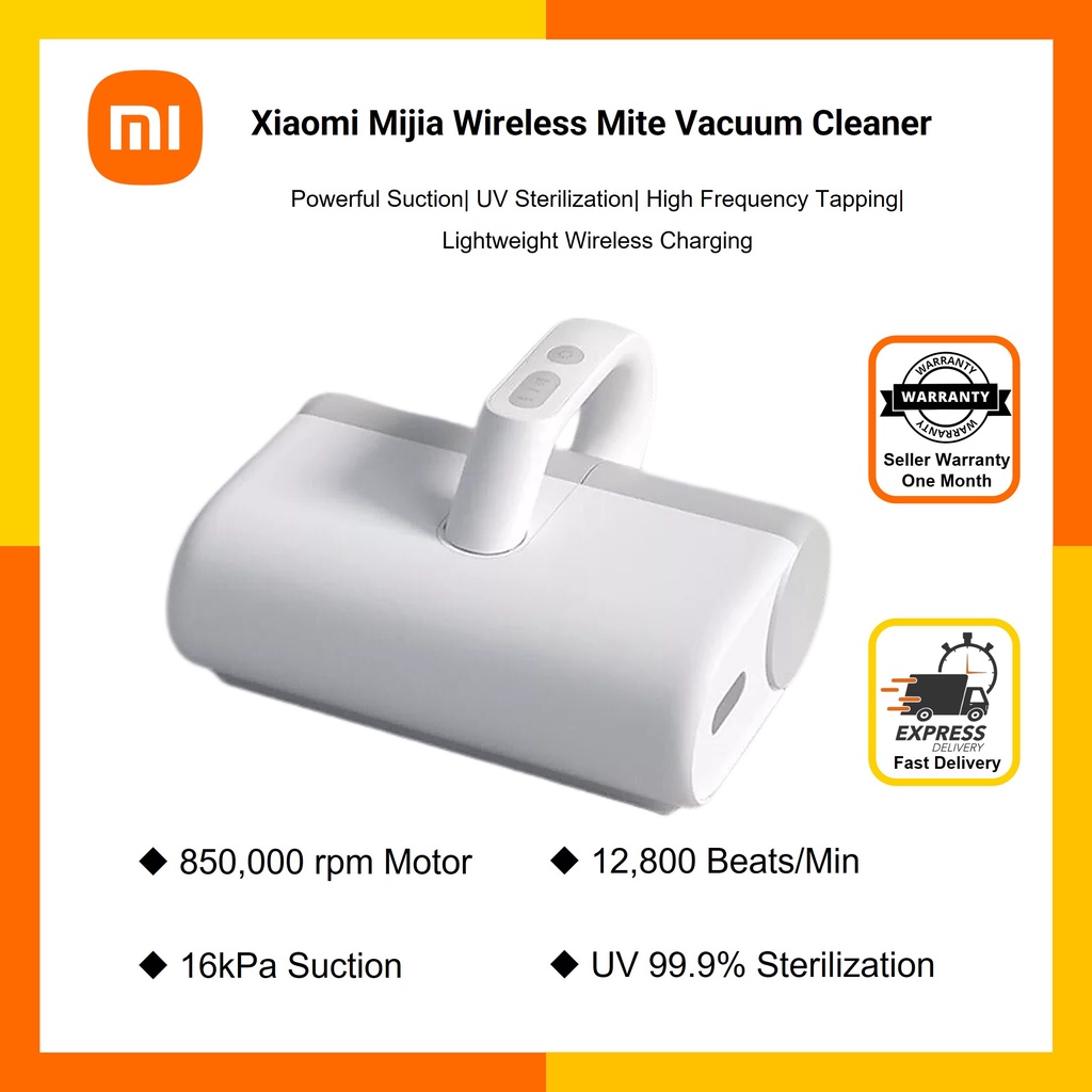 Xiaomi Mijia Mite Removal Machine UV Vacuum Cleaner Handheld Anti Dust