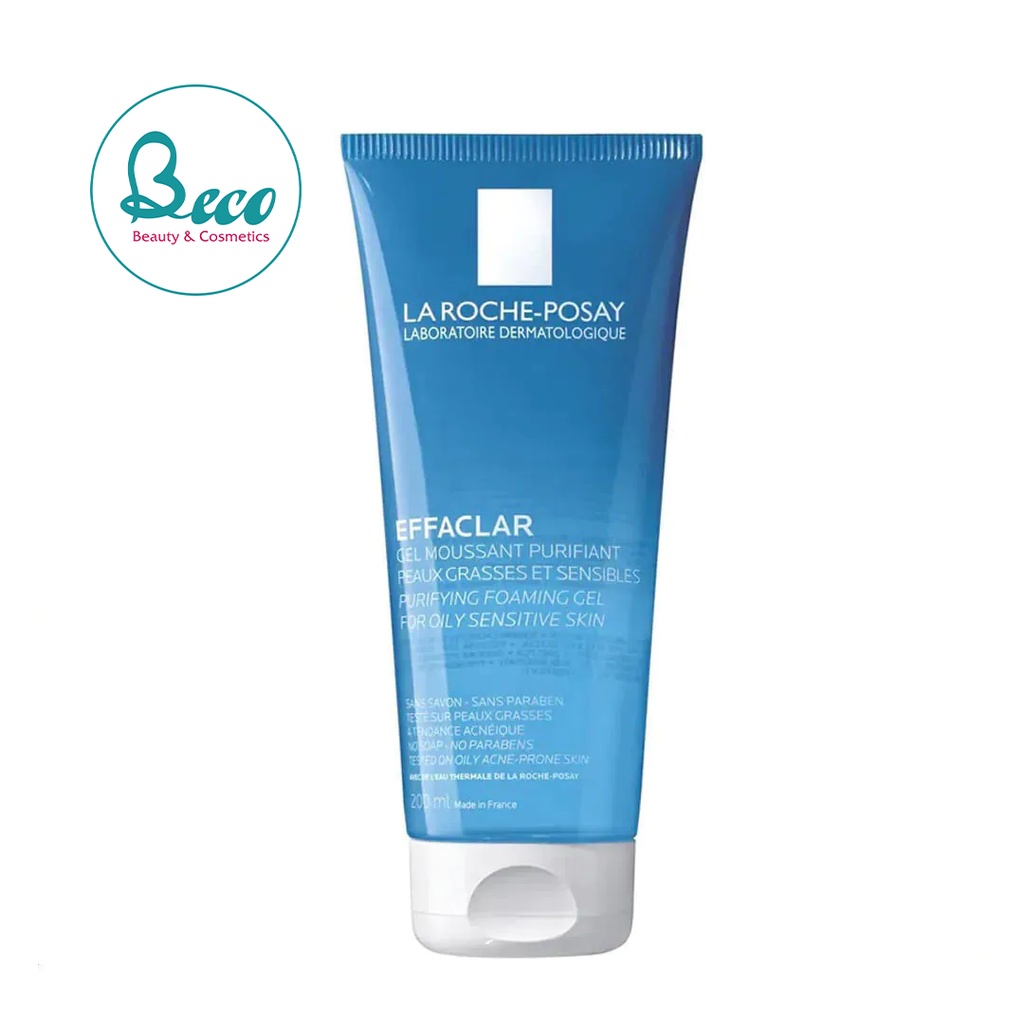 Srm La Roche Posay Effaclar Purifying Foaming Gel Ml Shopee