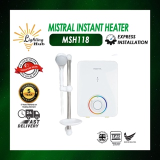🔧Installation Available🔧CHEAPEST MISTRAL Instant water heater MSH118 / Polymer tank / Double safety device