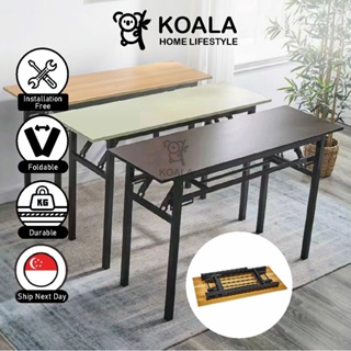 🇸🇬3.25🔥 Koala Home Foldable Table Computer Table Study Tables long desk dining table training table Free installation