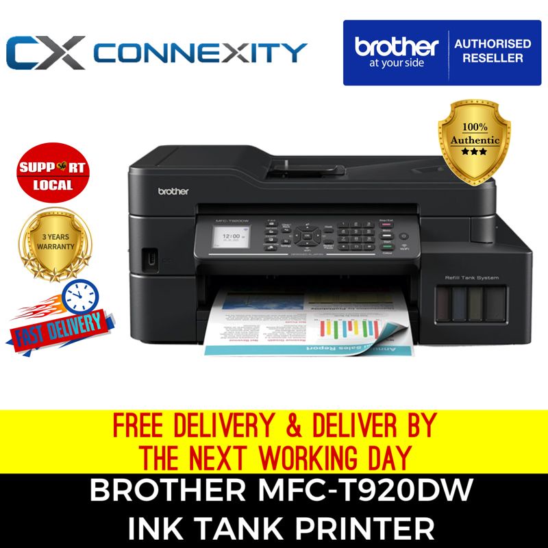 Brother MFC-T920DW Ink Tank Printer | Brother MFC-T920DW | T920DW | Ink ...