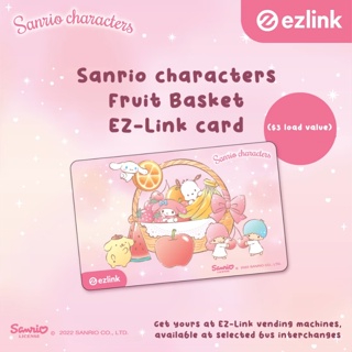 Limited Edition - Sanrio Characters My Melody Hello Kitty EZ-Charm Card Cute (Valentine) Gift Present EZ Link