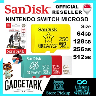 [SG] SanDisk 64GB I 128GB I 256GB MicroSD Micro SD XC UHS-I Memory Card for Nintendo Switch SDXC