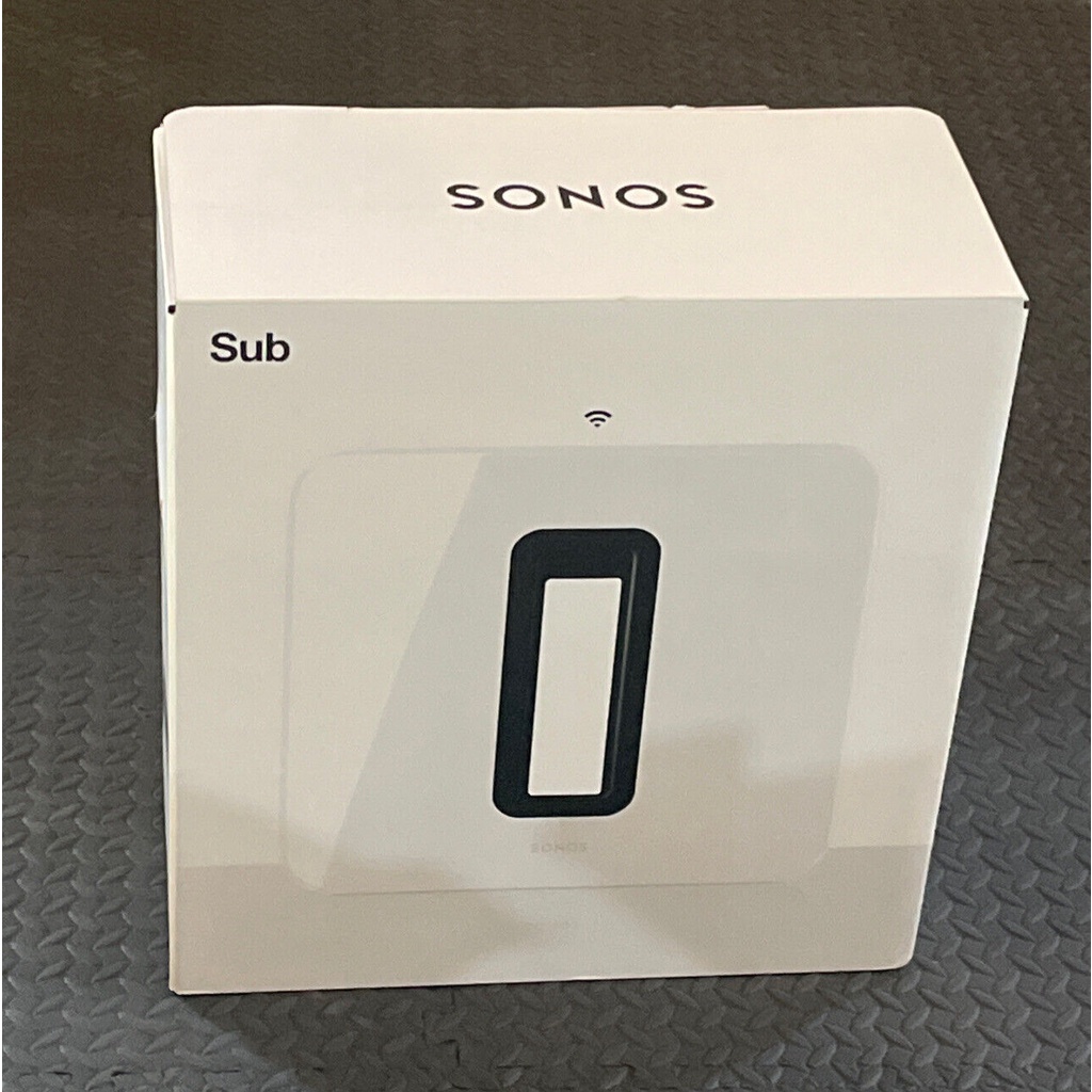 SONOS Box Sub Gen 3 - White (BOX ONLY)