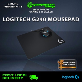 Logitech G240 Cloth Gaming Mouse Pad - 943-000046 (6M)