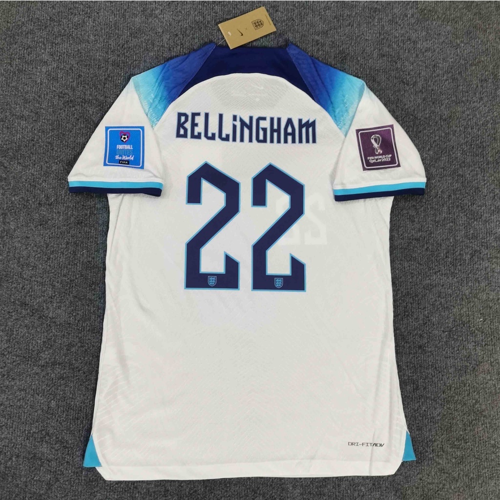 In Stock England Home Jersey 2022 World Cup Player Issue Jerseys No.22 ...