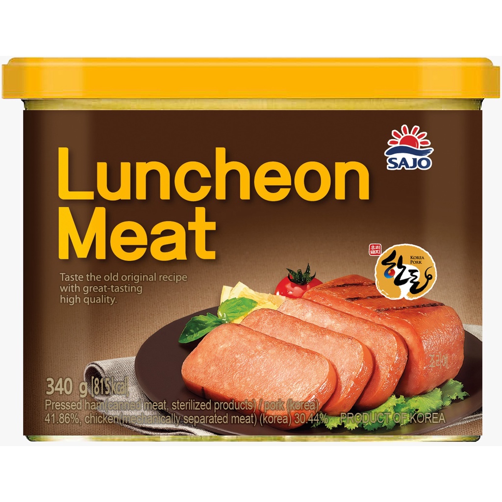 [SAJO] Luncheon Meat 340g Shopee Singapore