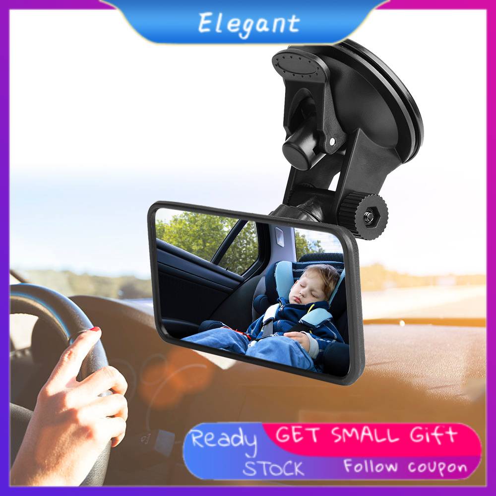 Adjustable Car Interior Baby Rear View Mirror Kids Monitor Fit for