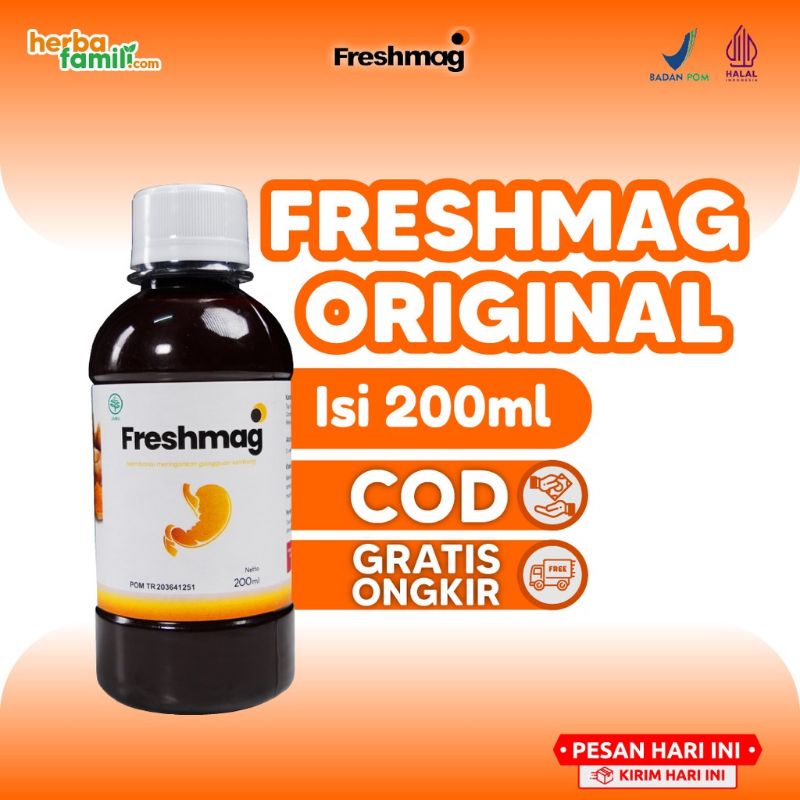 Freshmag Original Chronic Acid Stomach Medicine Ulcer Mag Gerd