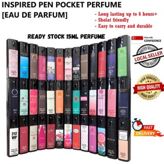[SINGAPORE SELLER] Long Lasting EDP Inspired Pen Pocket Perfume / Minyak Wangi Pen (15ml)