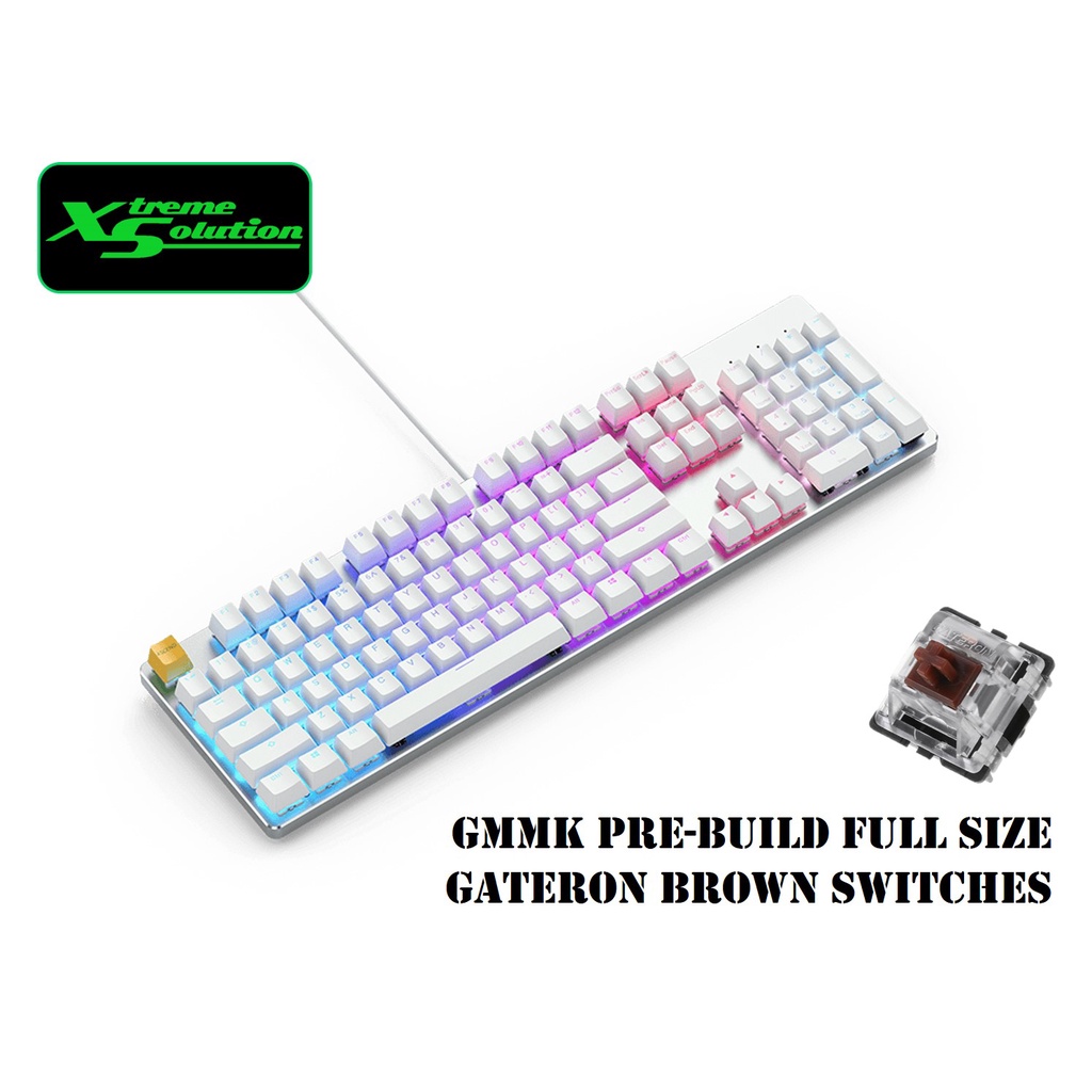 Glorious GMMK 1 RGB Modular Mechanical Keyboard Prebuilt Black