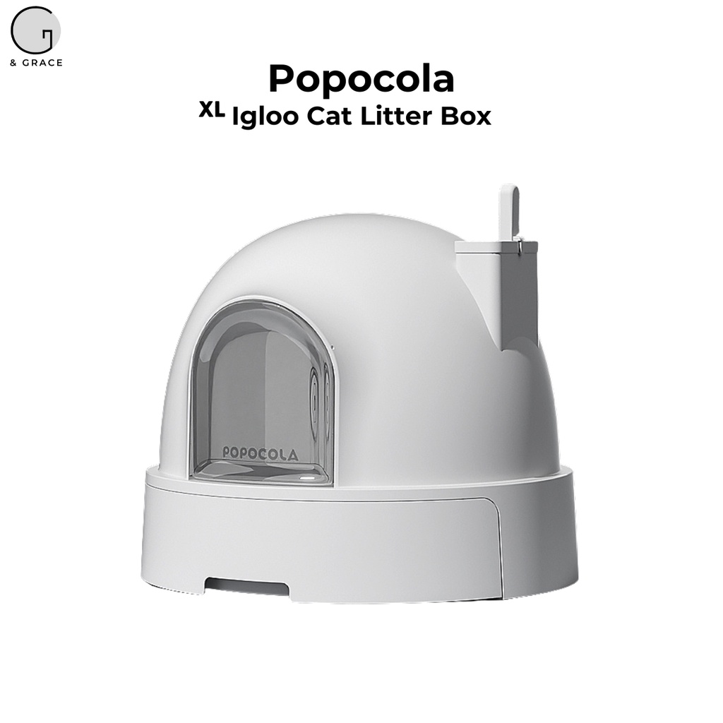 POPOCOLA Igloo Cat Litter Box XL Shopee Singapore