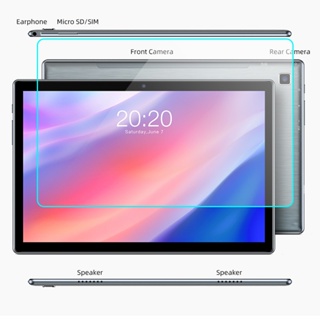 Tempered Glass Film For Teclast P20HD Android 10.0 OS 4GB RAM 64GB ROM 1920×1200 6000mAh 10.1 inch Tablet Screen Protect