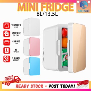 🇸🇬 [In Stock] 8L Portable Car Freezer Warmer Outdoor Mini Fridge Refrigerator  Cosmetic Box