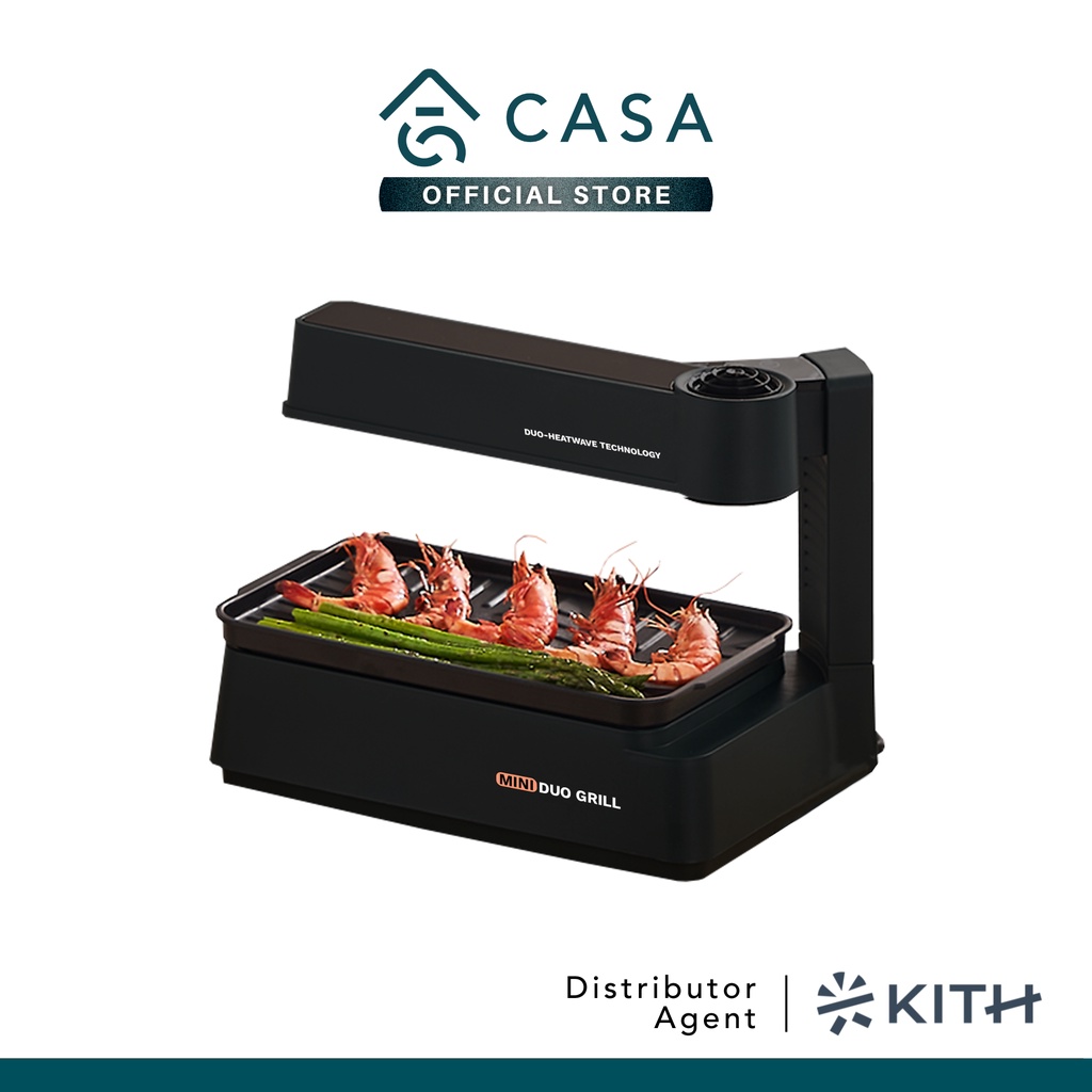 KITH Smokeless Mini Duo Grill (Touch Control) SBGTRB1 DuoHeatwave