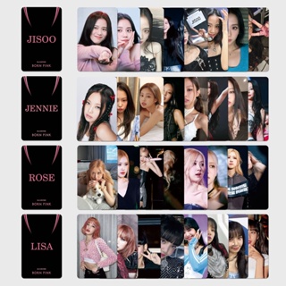Kpop Blackpink JISOO ROSE Photo Card Jennie Lisa Personal New Album Small Card Collection Card