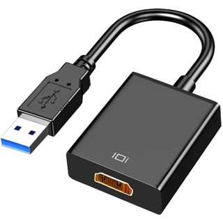 HD 1080P USB 3.0 to HDMI-Compatible Converter Multi Display Graphic Adapter for PC Laptop Projector HDTV LCD Free Driver