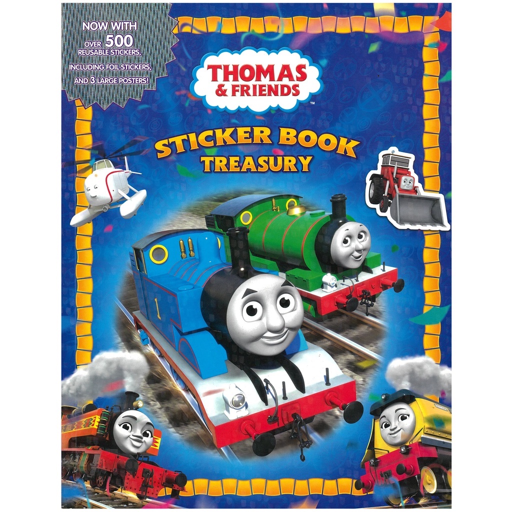 Sticker Book Treasury Thomas & Friends | Shopee Singapore