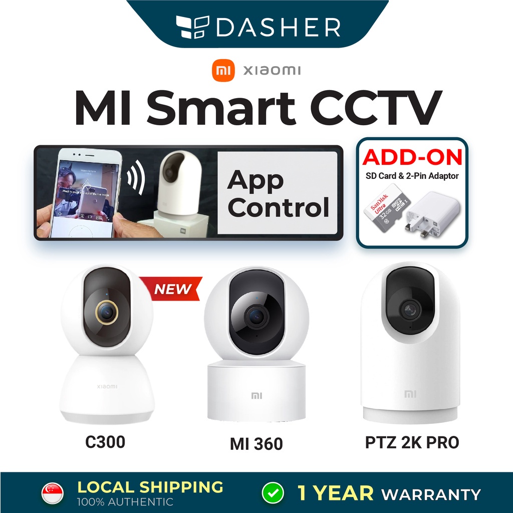 【HOT】Xiaomi Mijia MI C200/C300/2K Pro IP Surveillance Camera 1080P/1296P Resolution Home CCTV Security WiFi Cam Full HD