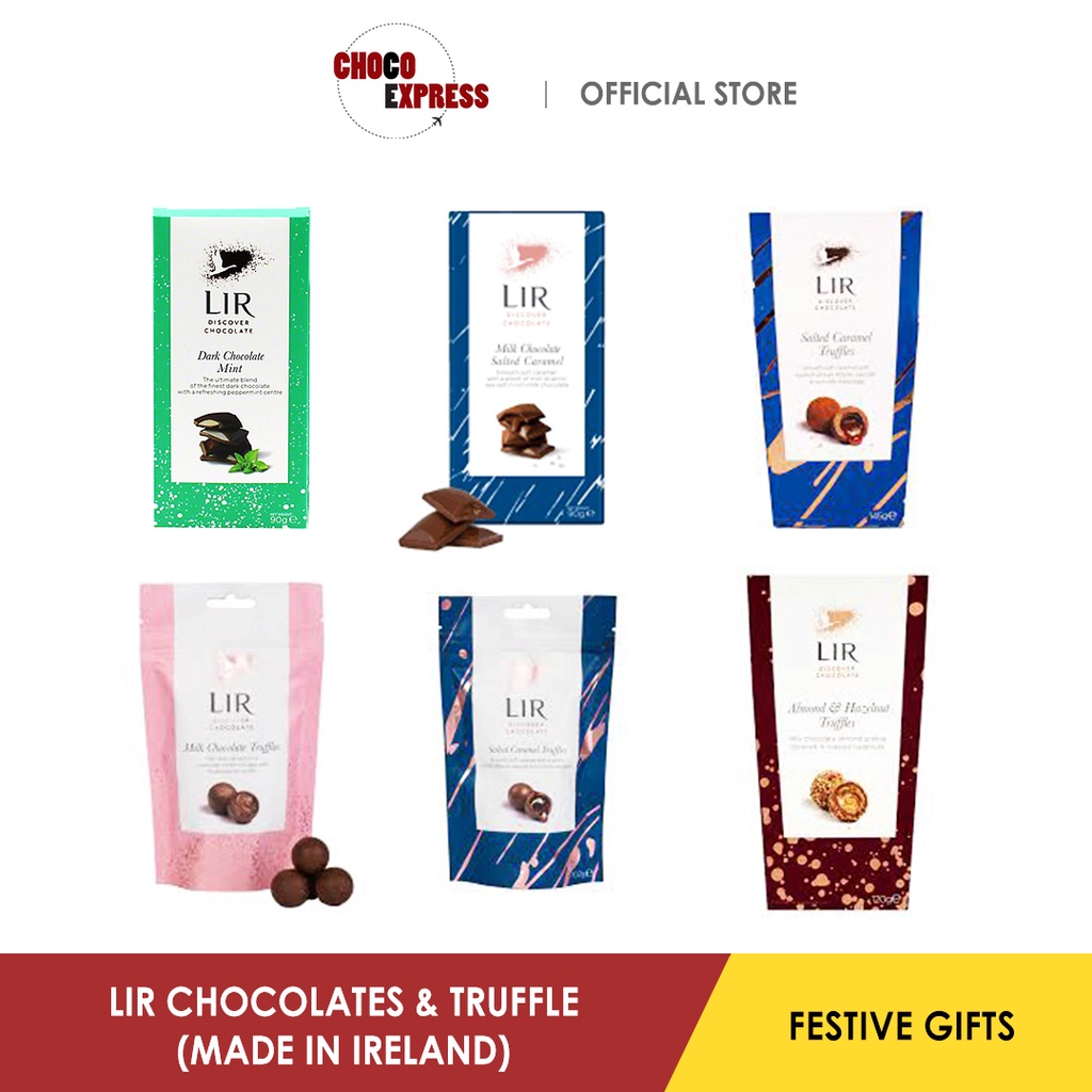 LIR Chocolates & Truffles Assorted Flavors (Great for Gifting) / Made