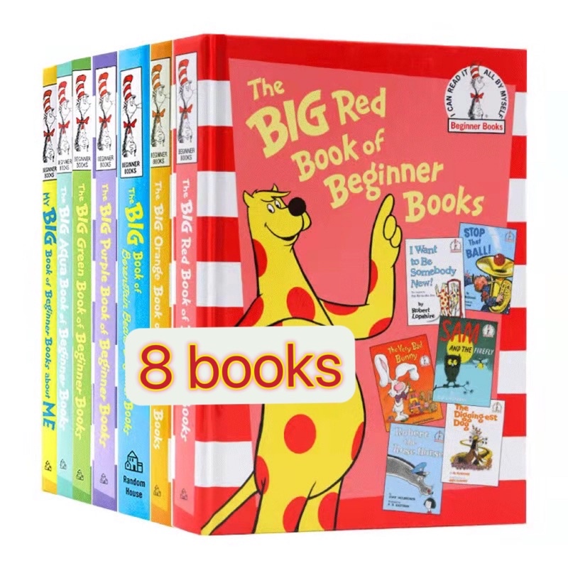 The big book of beginner books by dr seuss and others 8 hardcover
