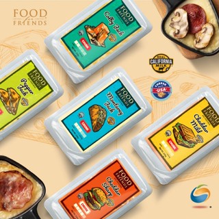 FOOD FOR FRIENDS Cheese Chunk 226G (Cheddar, Colby Jack, Monterey Jack, Pepper Jack) [Saturday Delivery]