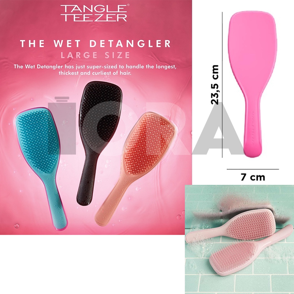 Tangle Teezer Wet Detangler Hairbrush LARGE (Big Size) | Shopee Singapore