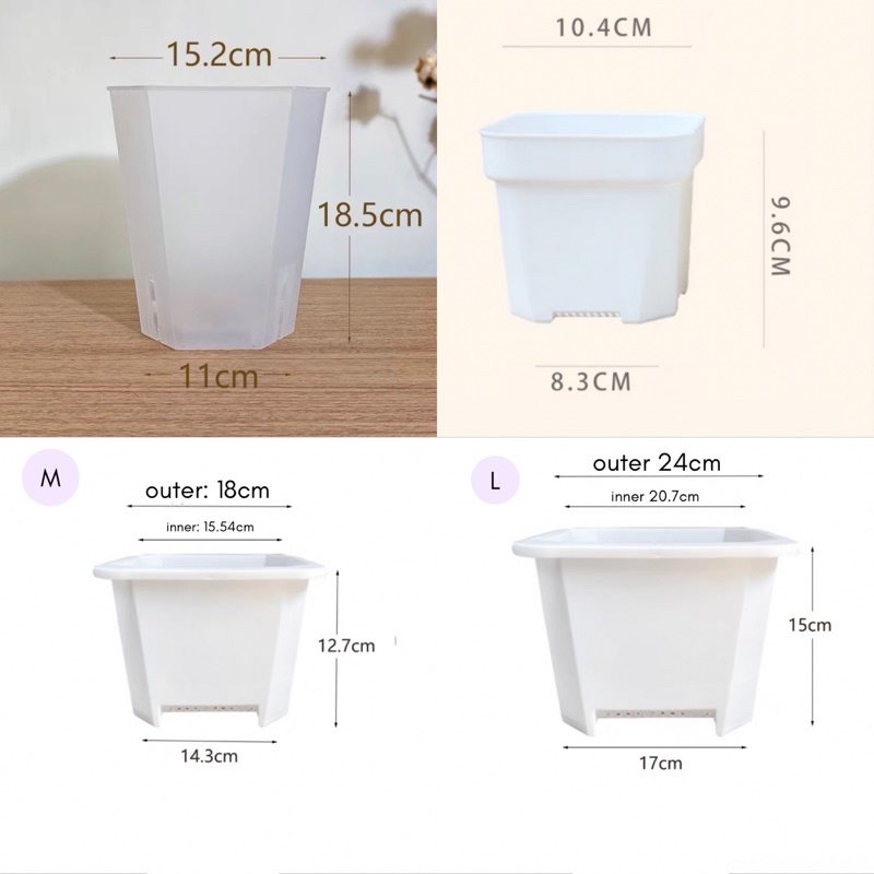 [SG READY STOCKS] Gardening Planters • Pots & Planters • Minimalist
