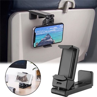 Universal in Flight Airplane Phone Holder Mount, Handsfree Phone Holder for Desk Tray with Multi-Directional Dual 360 Degree Rotation, Pocket Size Must Have Travel Essential Accessory for Flying