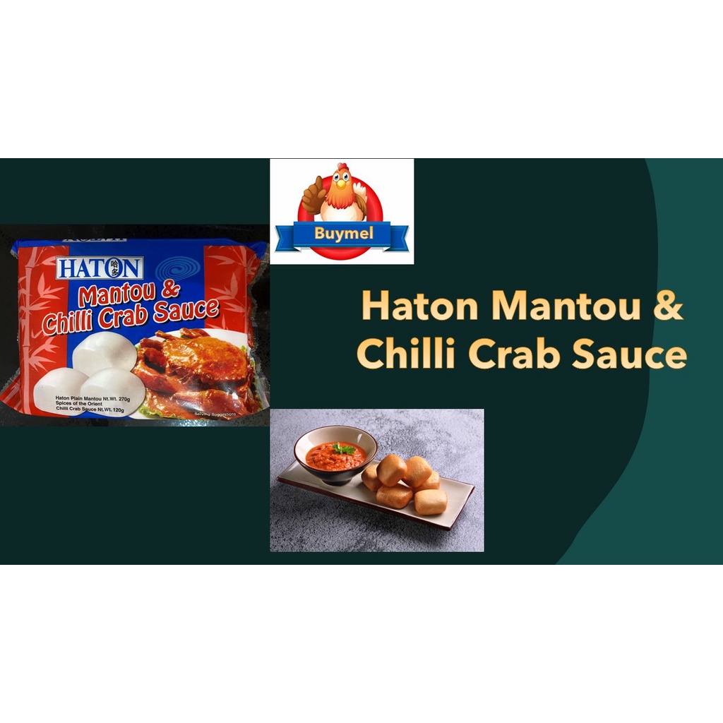 [Buymel] Mantou and Chilli Crab Dipping sauce Shopee Singapore