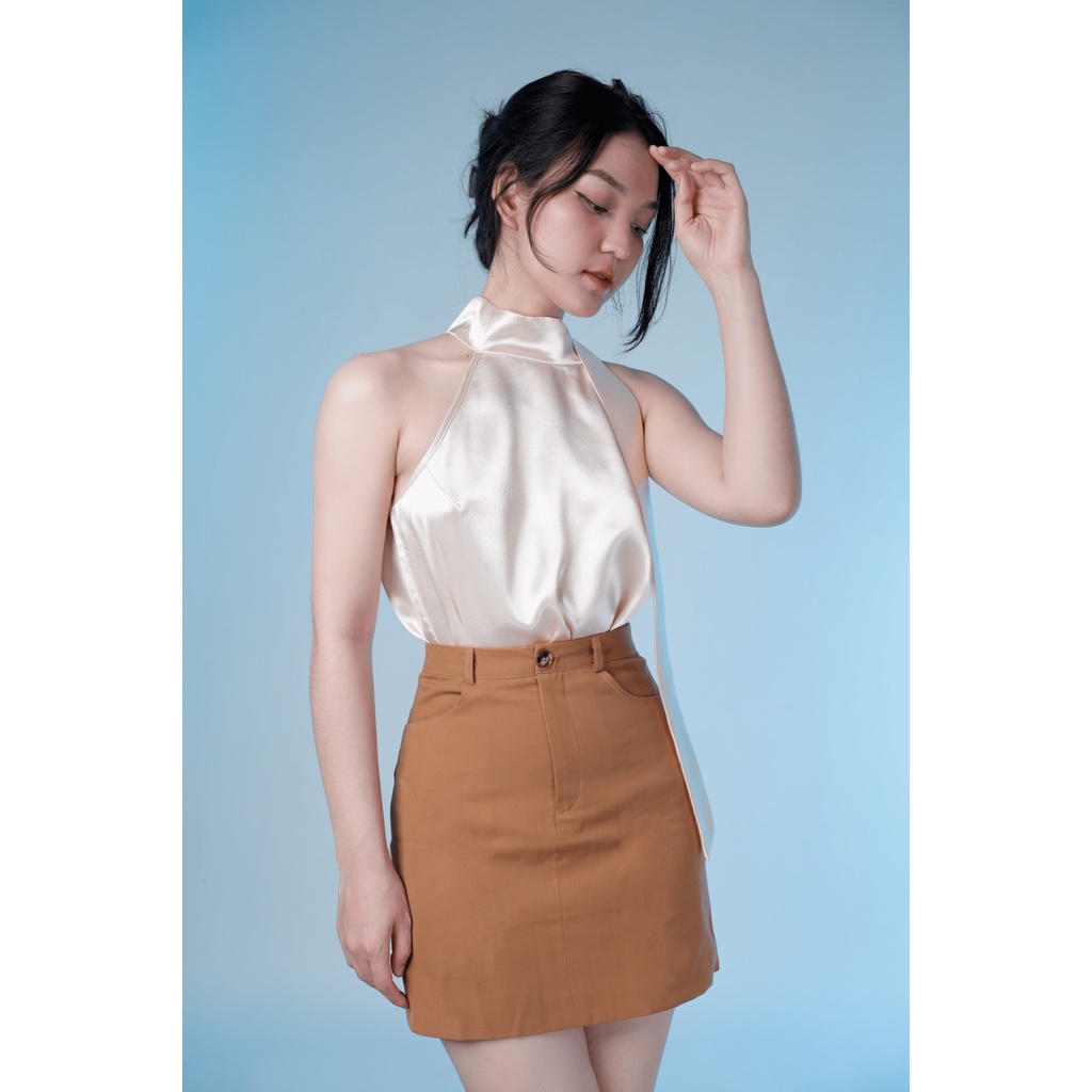 Áo yếm satin lụa mịn