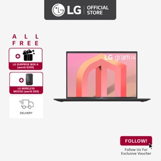 [Pre-Order] LG gram 14Z90Q 14” Laptop, 12th Gen Intel® Core™ i5 processor, 16GB RAM, 512GB SSD, Win 11, 2 yrs warranty