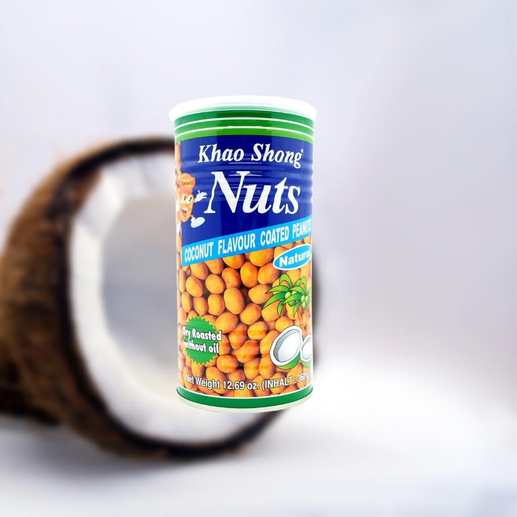 KHAO SHONG COCONUT COATED PEANUTS 360G | Shopee Singapore