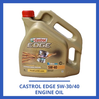 Castrol EDGE 5W-30/40 Engine Oil | Car Lorry Engine Oil 4 Litres