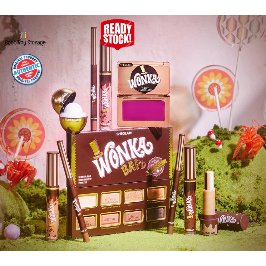 SHEGLAM WIlly Wonka Collection (Limited Edition) Shopee Singapore