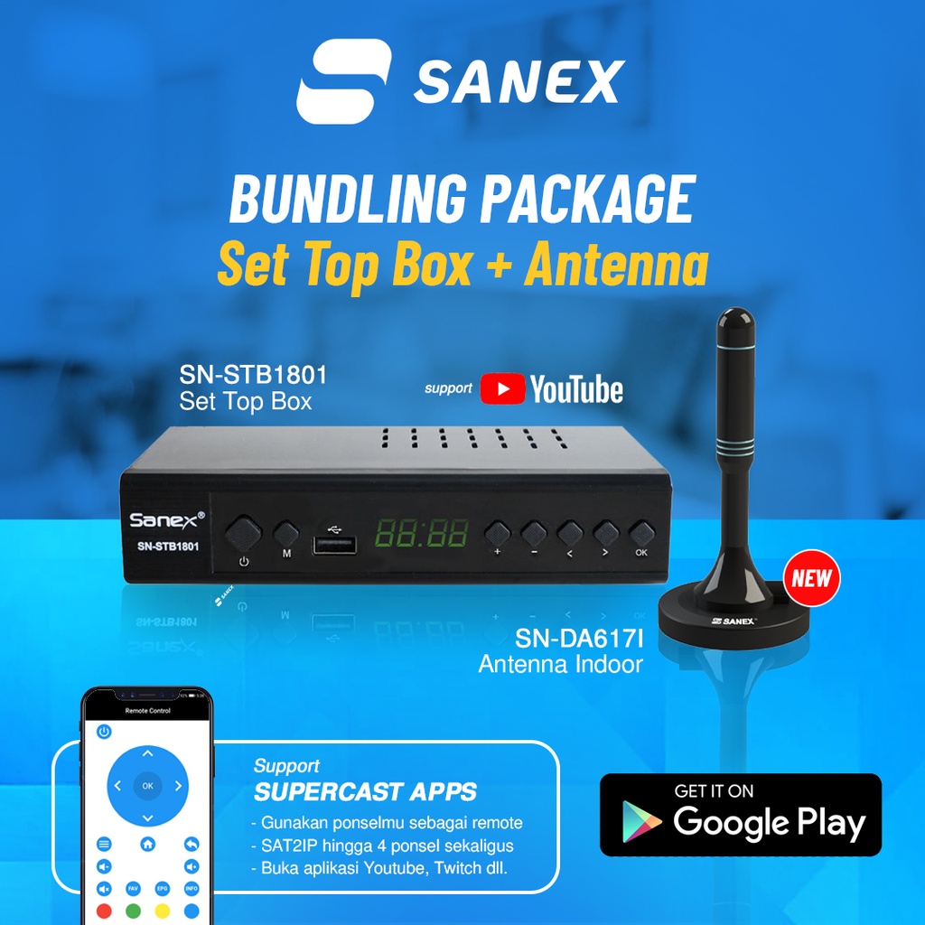 Sanex Stb+ Antena TV Digital Promo