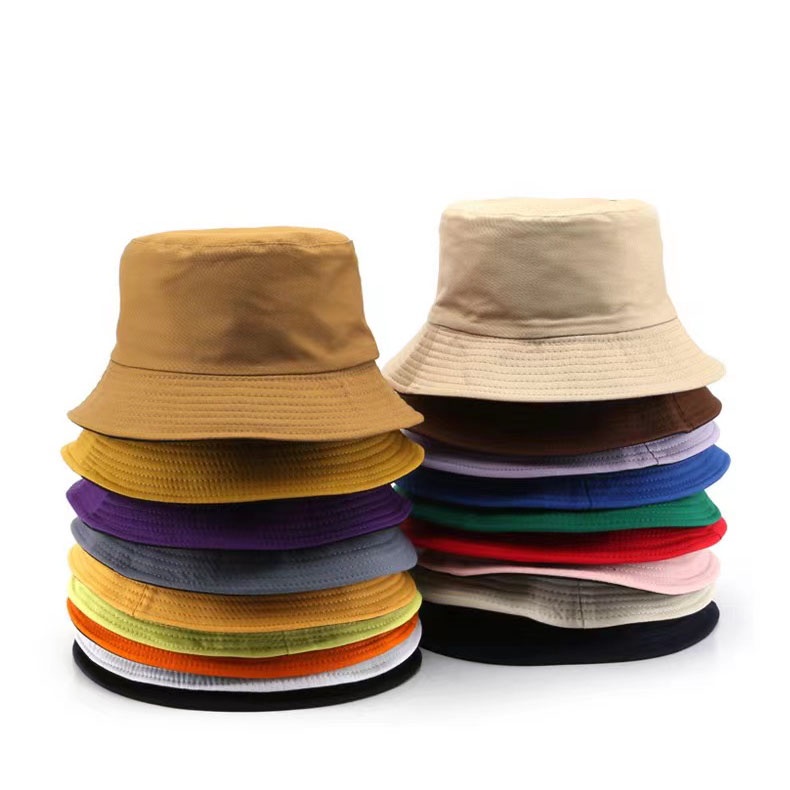 JMD Plain Bucket Hat Reversible Color Bucket Hat Unisex Buckethat(1 Piece) CS701