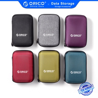 ORICO 2.5 inch HDD/SSD Hard Drive Case HDD Protector Storage Bag Portable External Hard Drive Pouch for USB Accessories（PHD-25）