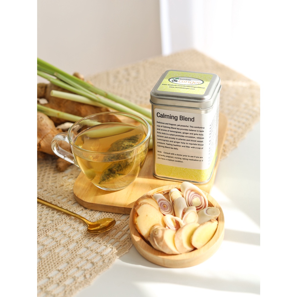 Humble Ginger Calming Premium Blend BP/Digestion/Bloating/Unwind