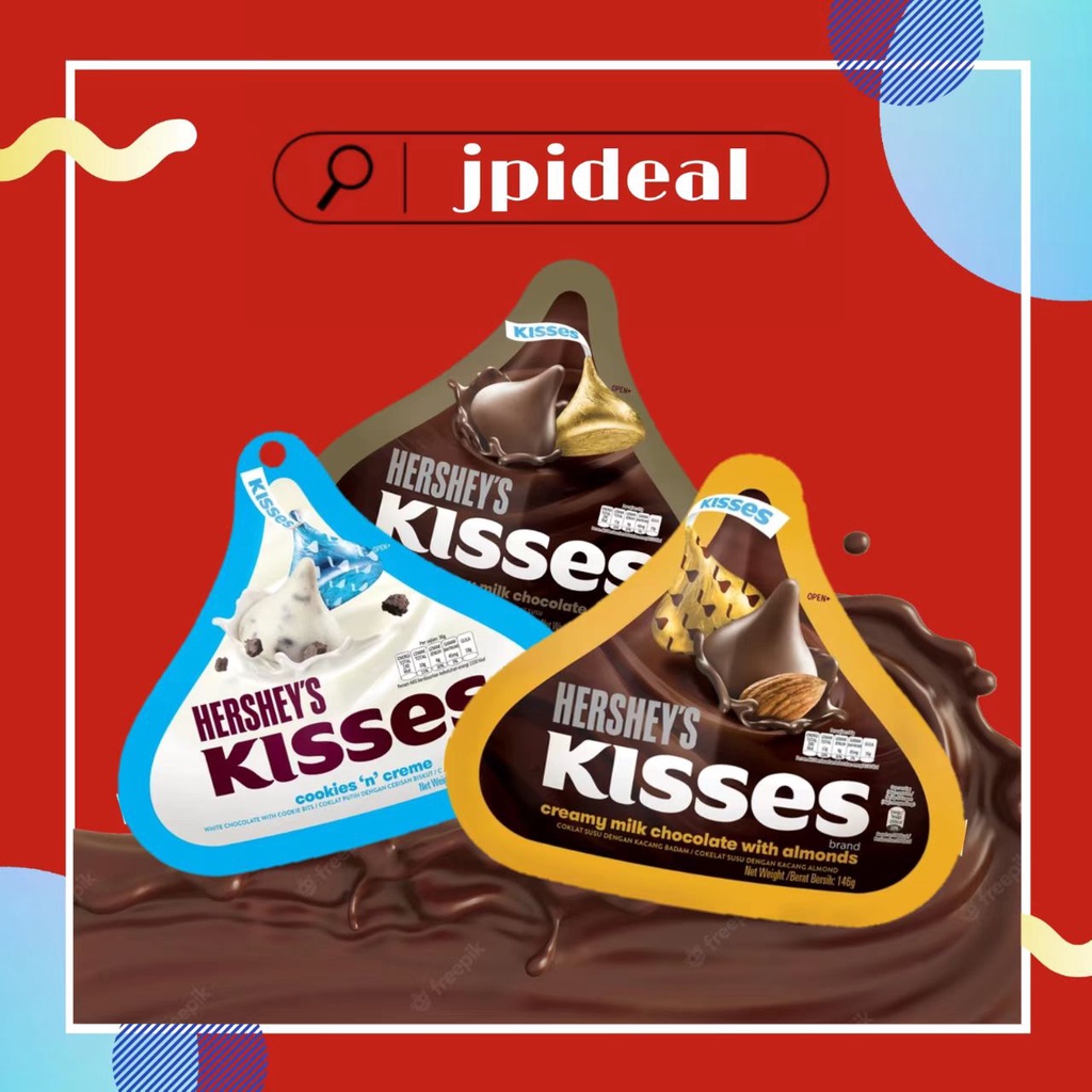 Hershey's Kisses Chocolate HALAL Creamy Milk Chocolate / Cookie n Creme