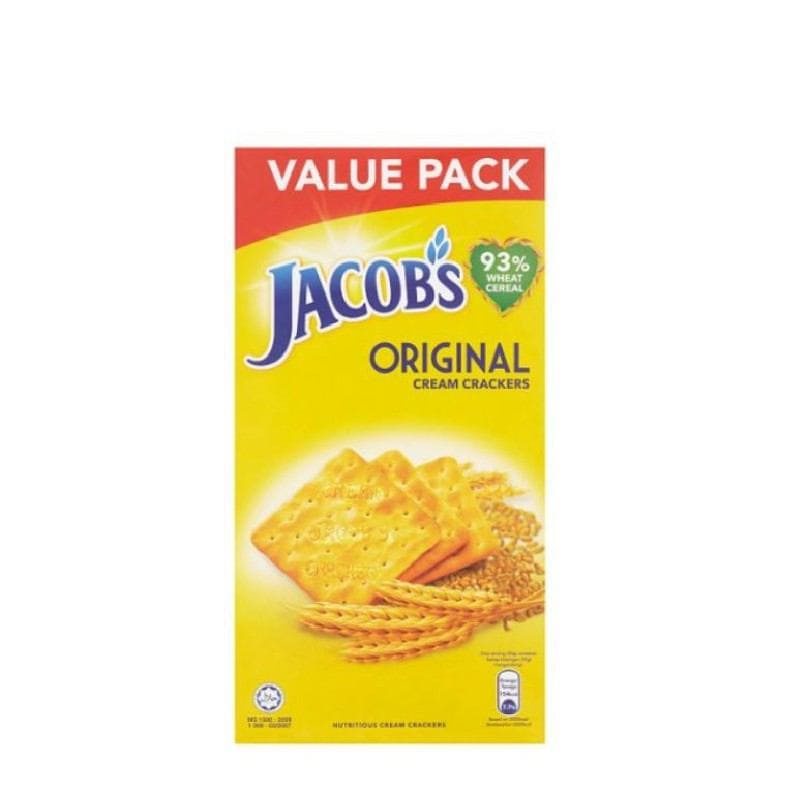 Jacob's Value Pack Cream Cracker (360g) Shopee Singapore