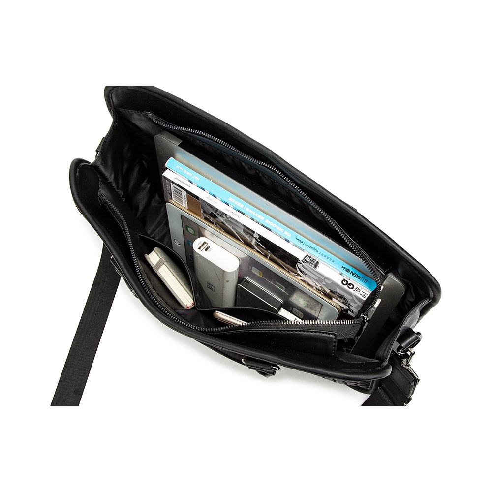 【男士商务编织公文包】Men's Portable Woven Bag 2022 New Style Business Men's Bag Korean Version Briefcase