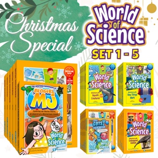 WS - World of Science Books for Children Age 6-12  World Scientific Educational Children Book Christmas Gift
