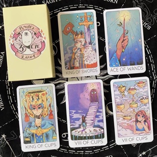 Lingyan Tarot has a Straw translation BritsThird English board game card With Chinese 2022.11.10