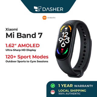 Xiaomi Mi Band 7 Smart Wristband AMOLED Color Screen With Magnetic Charging Always On Display 120 Sport Modes (1.62”)